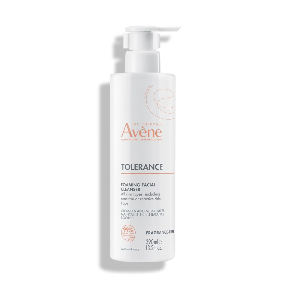 Eau Thermale Avène Tolerance Foaming Facial Cleanser official U.S. product packshot