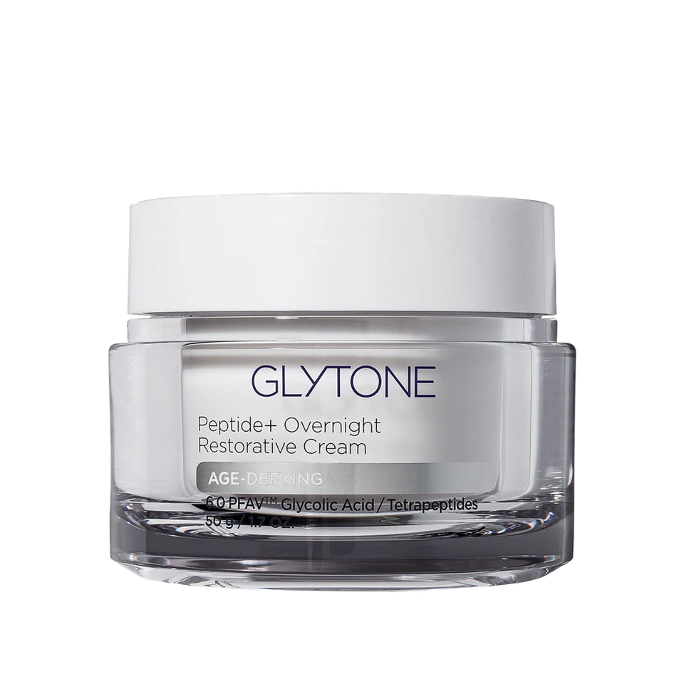 Glytone Age-Defying Peptide+ Overnight Restorative Cream official product packshot