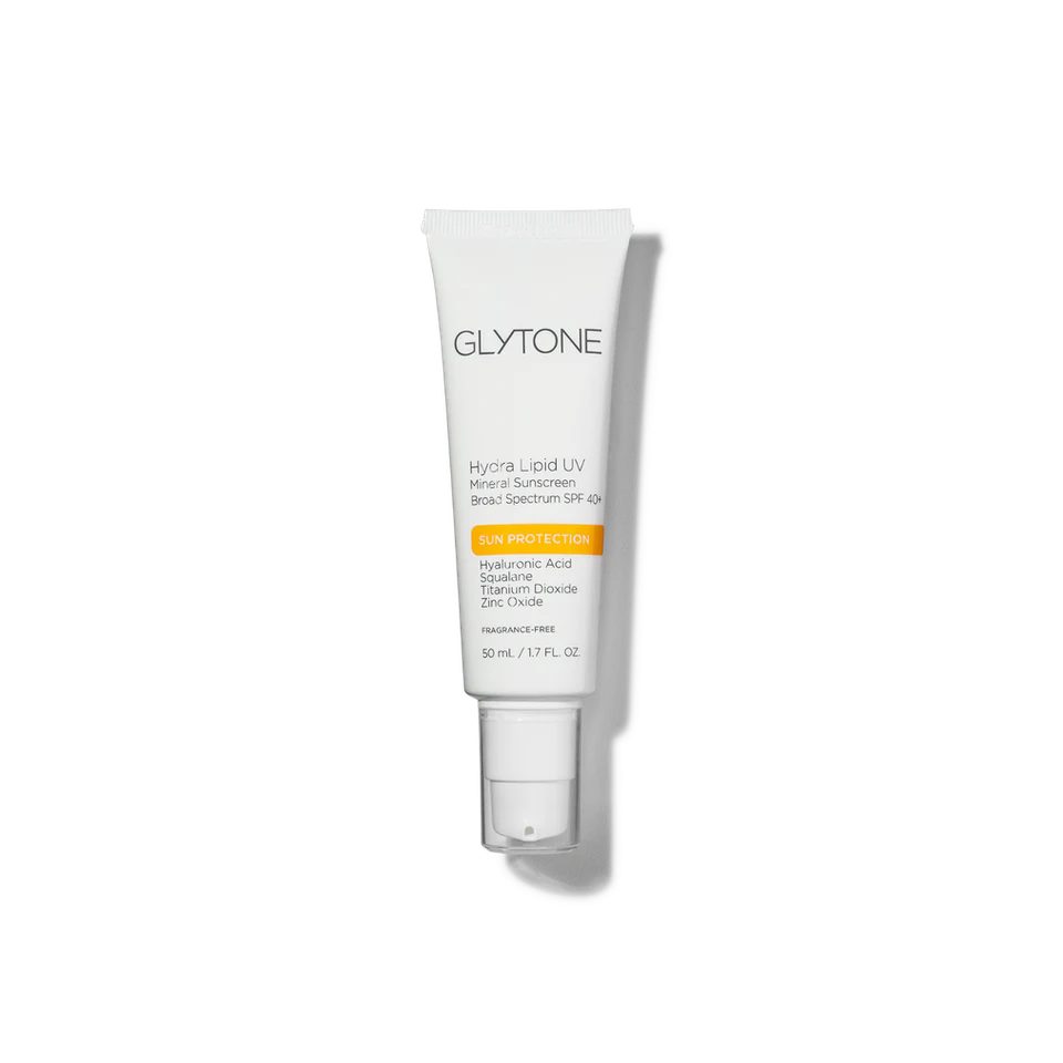 Glytone Hydra Lipid UV Mineral Sunscreen Broad Spectrum SPF 40+ official product packshot