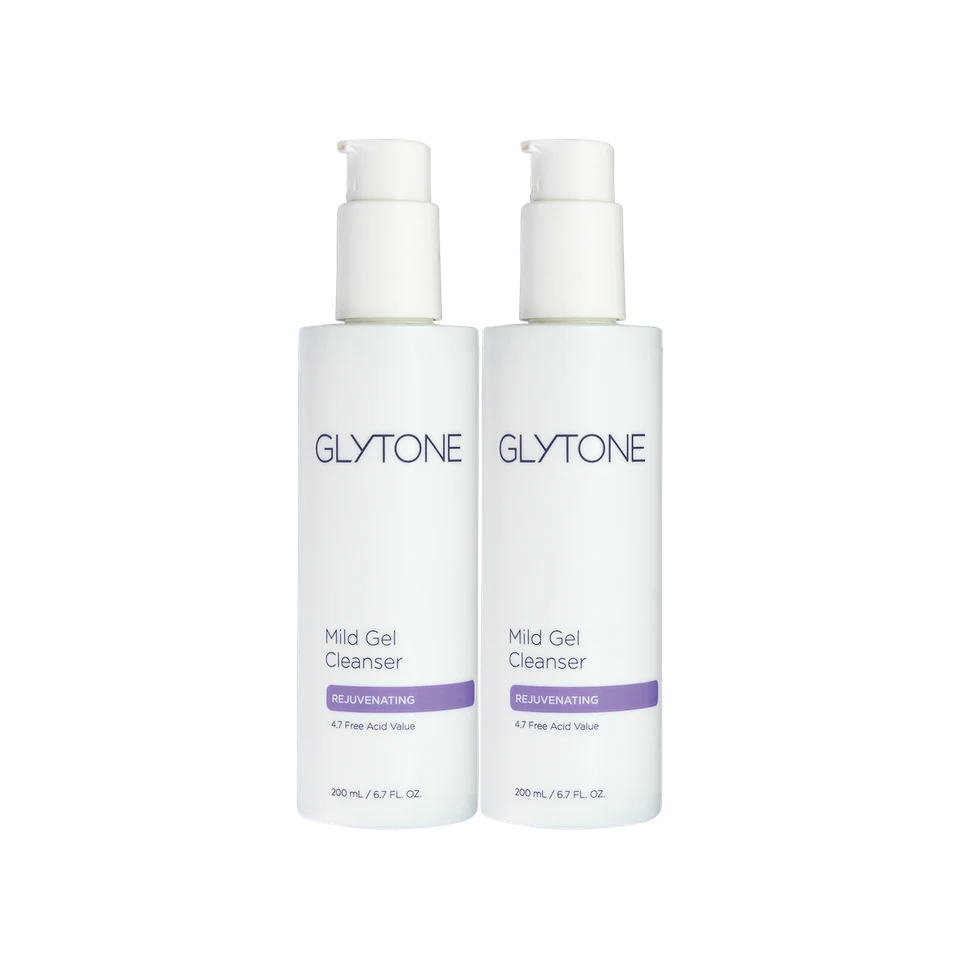 Glytone Mild Gel Cleanser Duo official product packshot