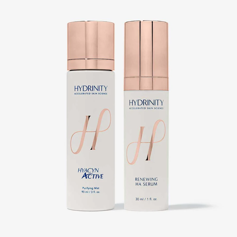 Hydrinity Age Renewal Kit with HYACYN ACTIVE and Renewing HA Serum