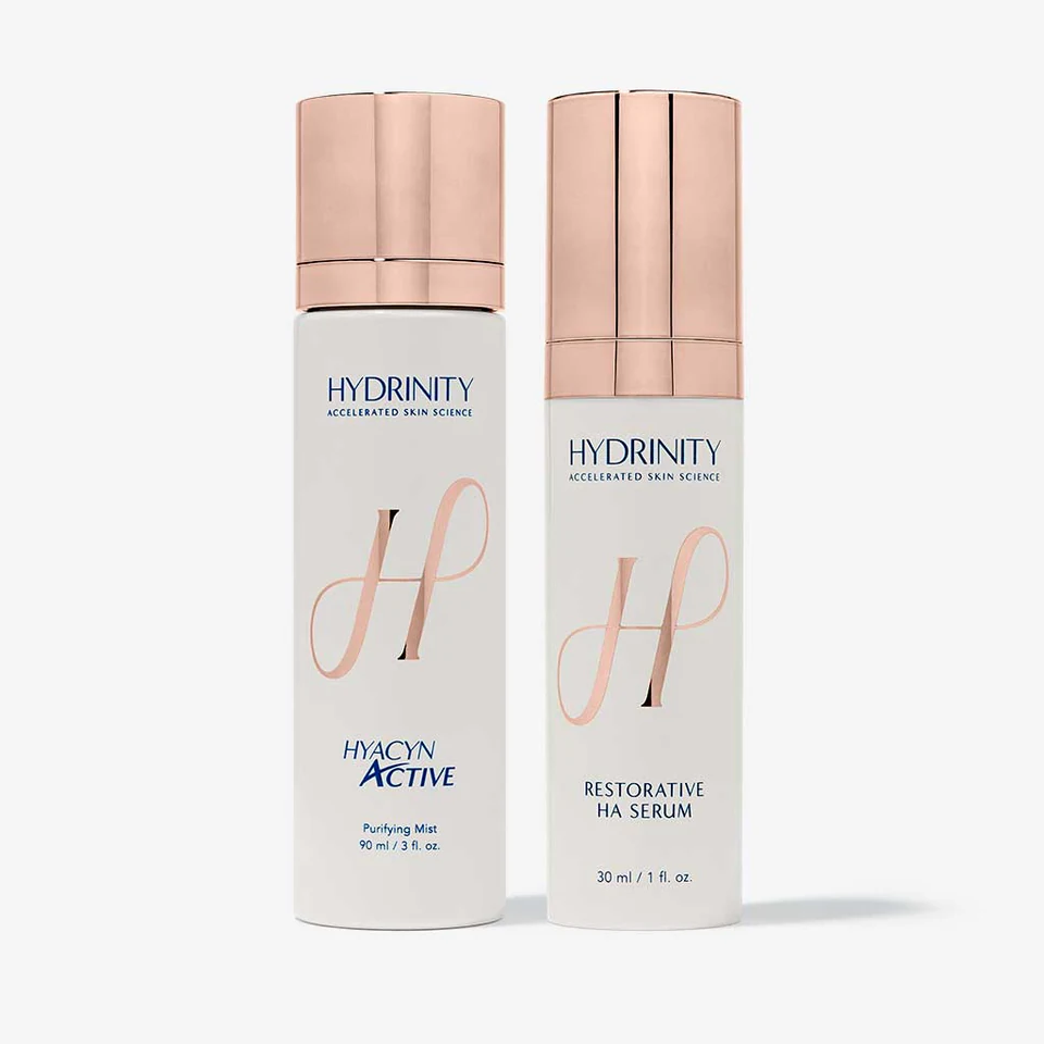 Hydrinity Restorative Kit with HYACYN ACTIVE and Restorative HA Serum