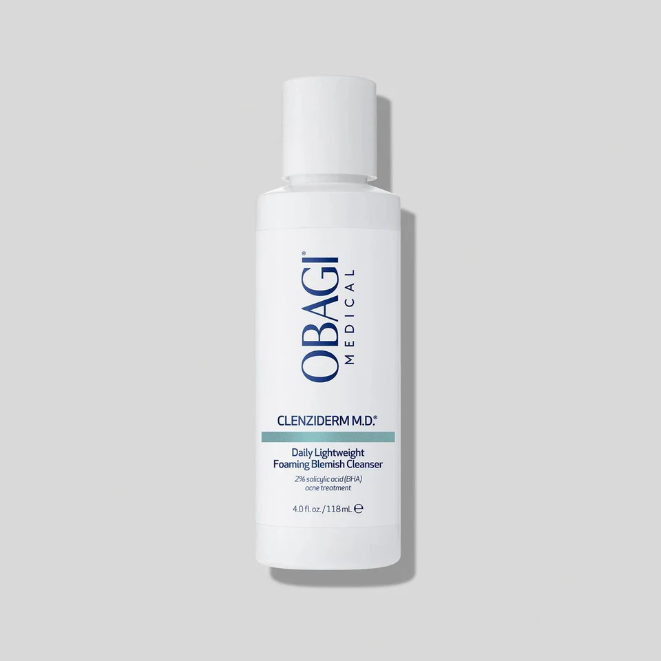 Obagi CLENZIDERM M.D. Daily Lightweight Foaming Blemish Cleanser official product packshot