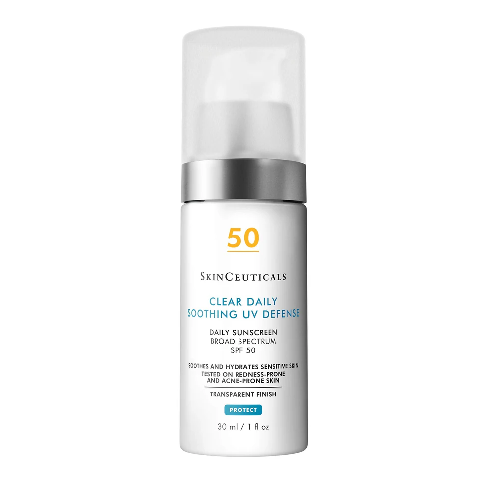 Clear Daily Soothing UV Defense Sunscreen SPF 50 product packshot