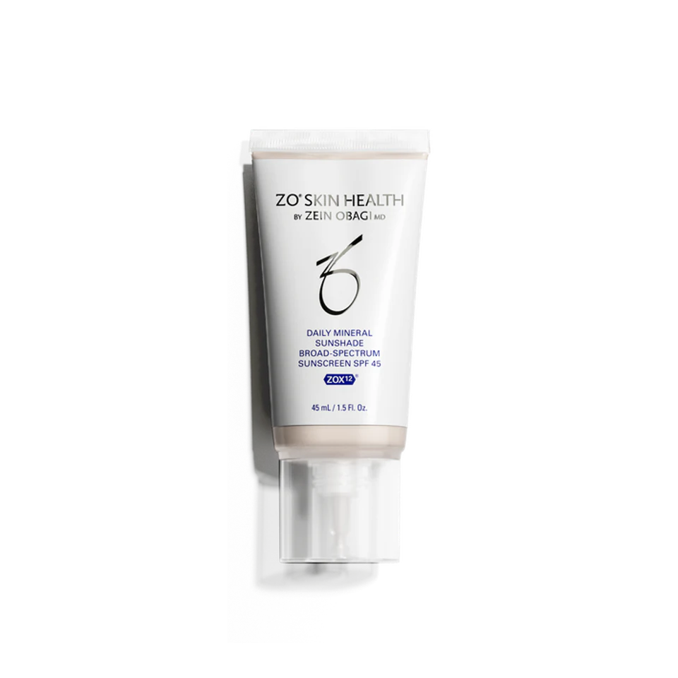 ZO Skin Health Daily Mineral Sunshade Broad Spectrum SPF 45 product packshot