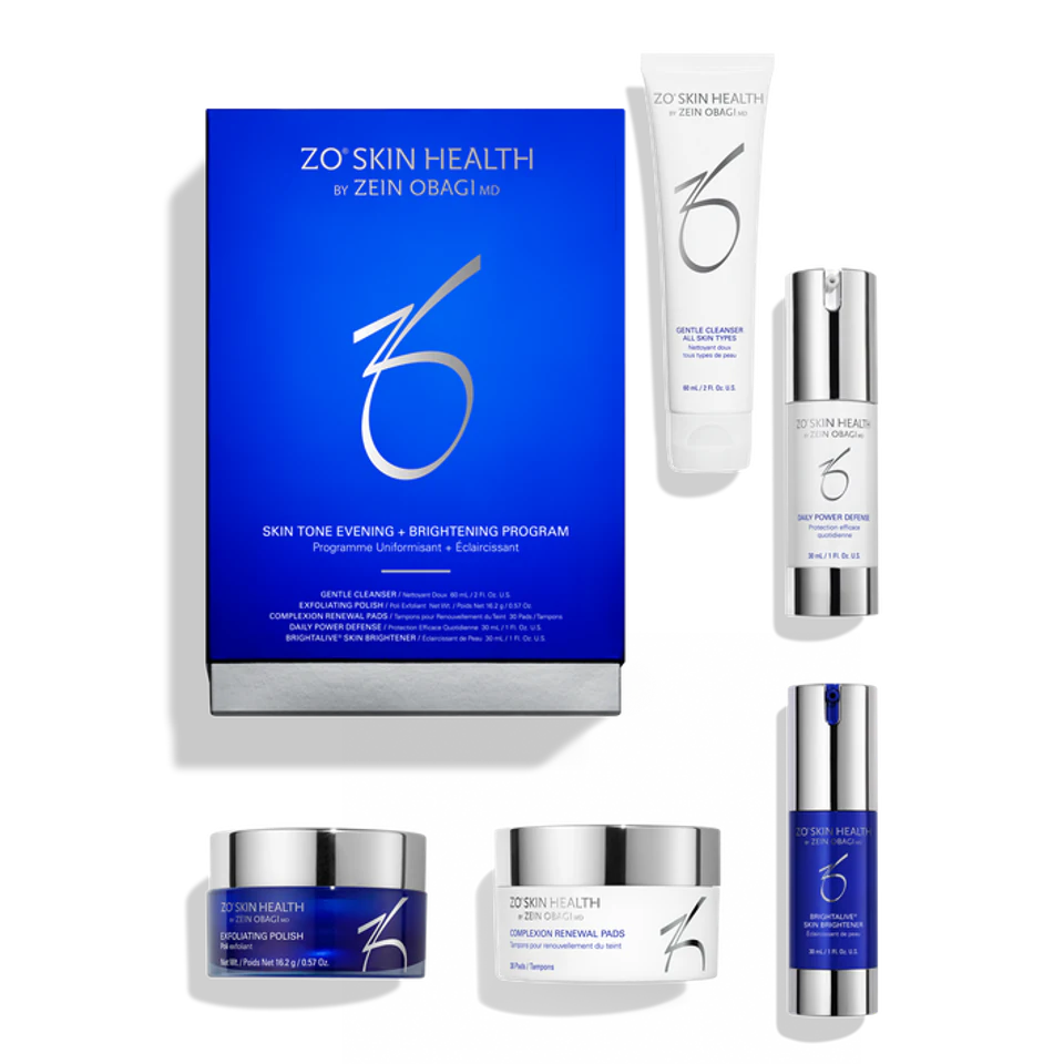 ZO Skin Health Skin Tone Evening + Brightening Program product packshot